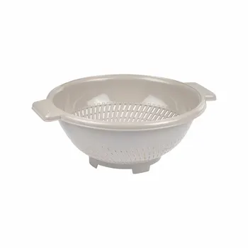 PASSOIRE PLASTIQUE D25*H.10CM TAUPE