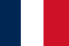 Drapeau français tricolore