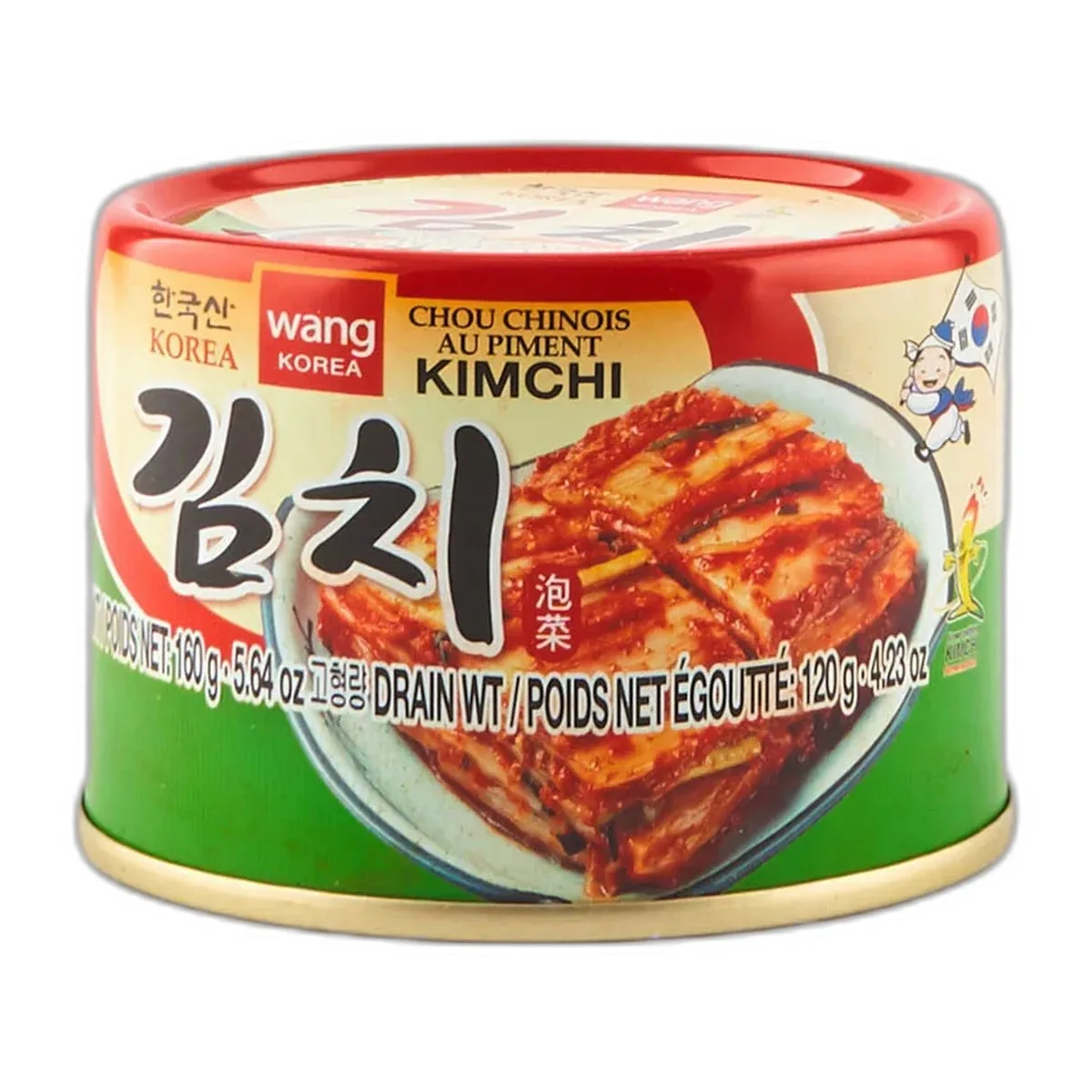 Kimchi Chou Chinois au Piment Wang Korea 160g (conserve)
