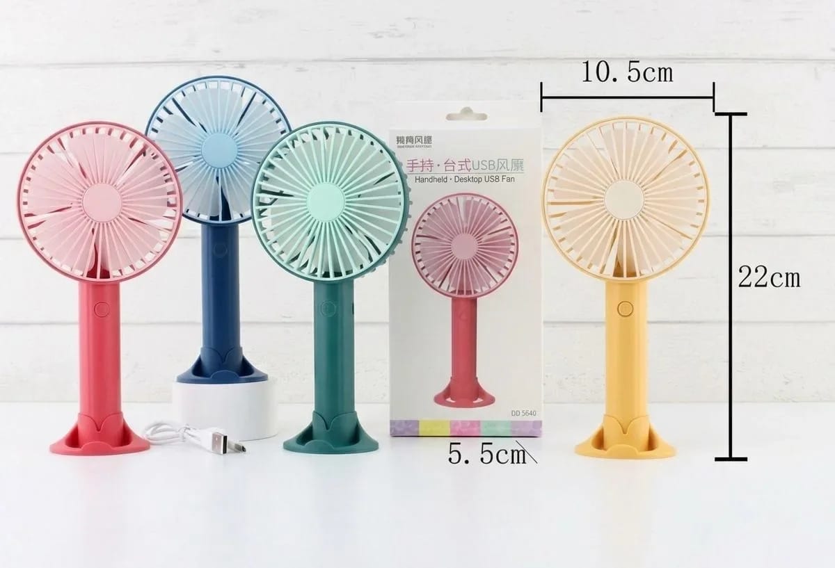 Mini Ventilateur Portable USB silencieux rechargeable