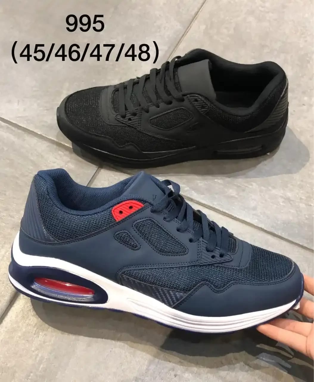 Baskets homme synthétiques – semelle antidérapante