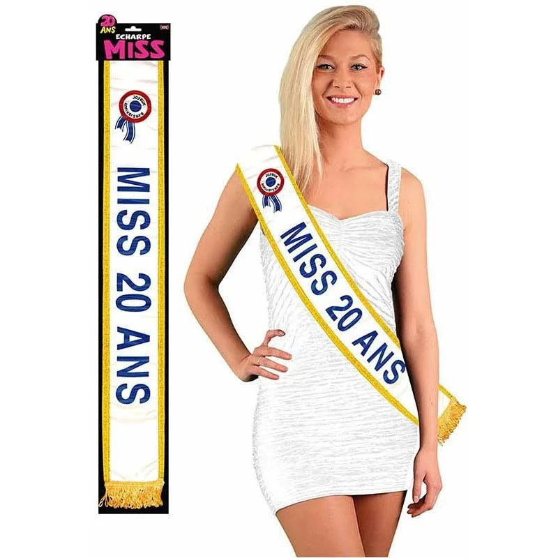 ECHARPE MISS ANNIVERSAIRE