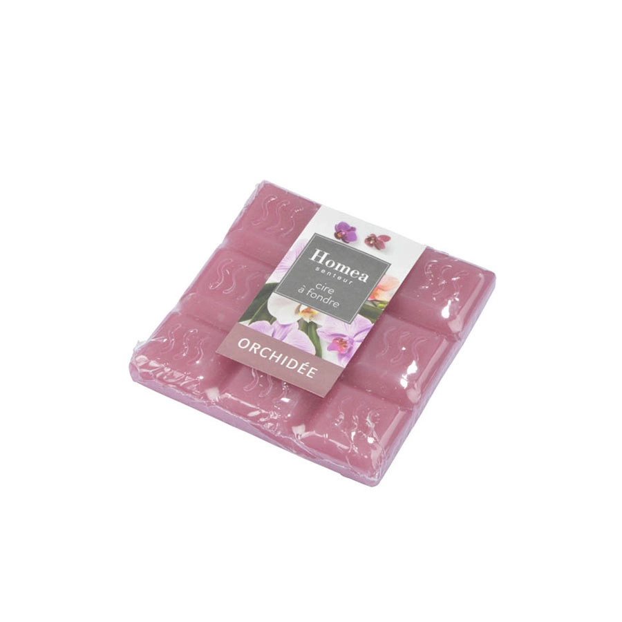 CIRE A FONDRE 7*7*1CM ESSENTIEL PARFUM FRUITS ROUGES