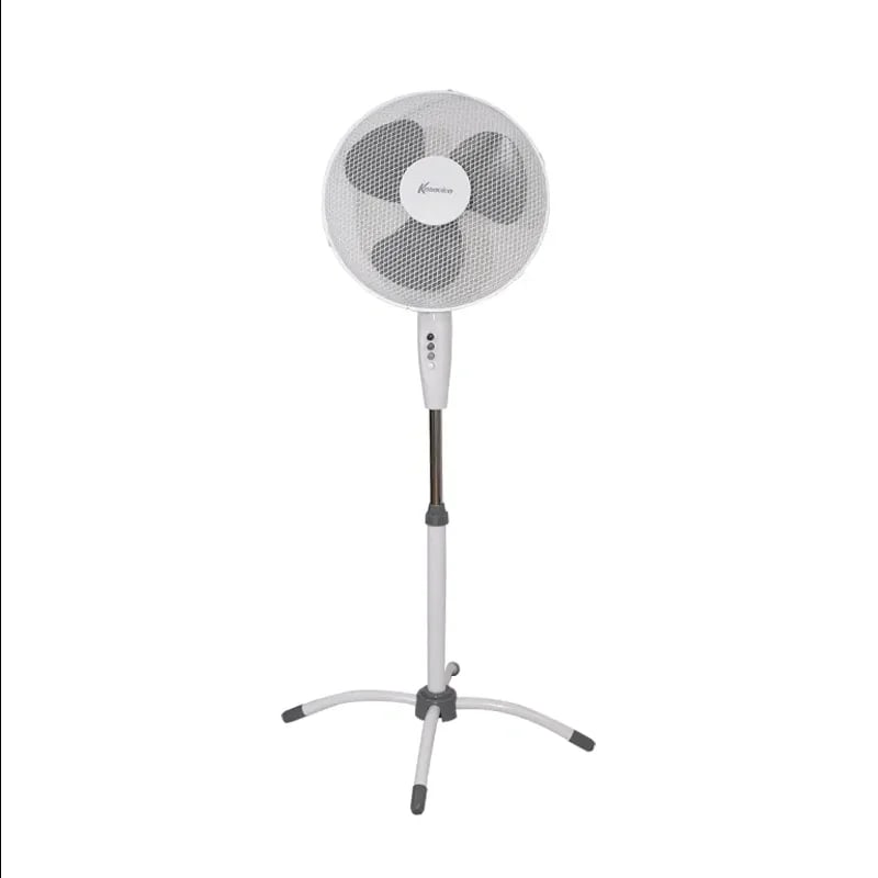 Ventilateur sur pied Kasaviva 40 cm 40 W – oscillant, hauteur réglable