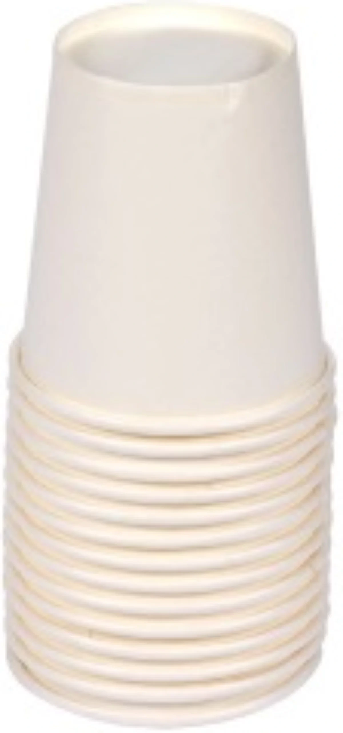SET DE 50 GOBELETS EN CARTON 20CL BLANC