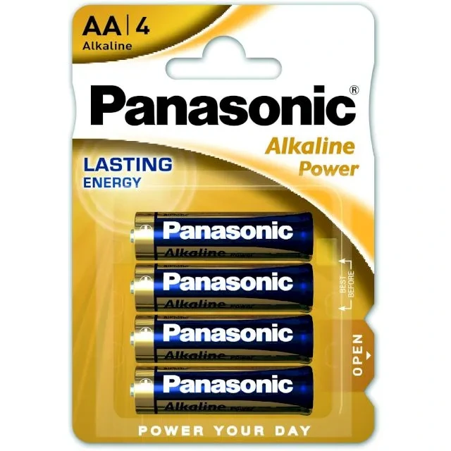 Piles Alcalines Panasonic AA x4 Alkaline Power