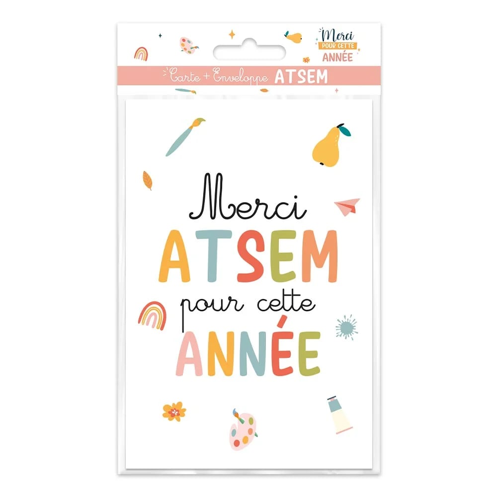 Carte+enveloppe atsem