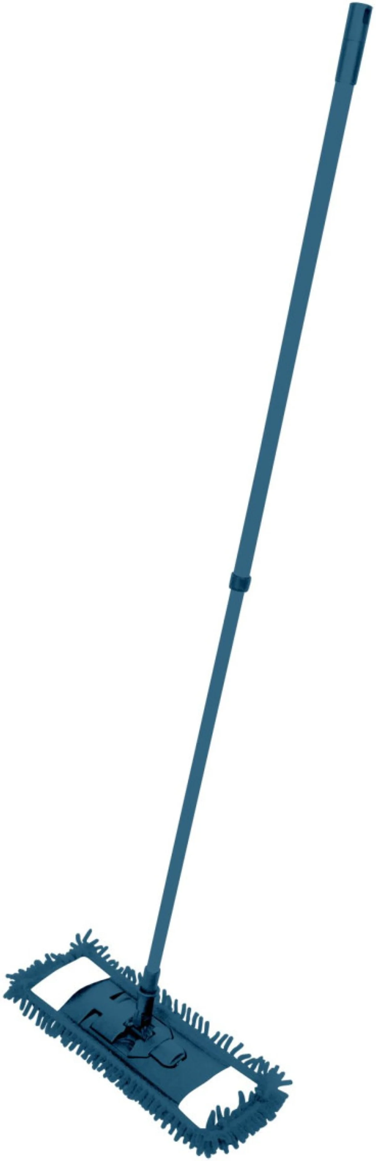 BALAI MOP CHENILLE MICROFIBRE MANCHE METAL TELESCOPIQUE 74>130CM BLEU PAON