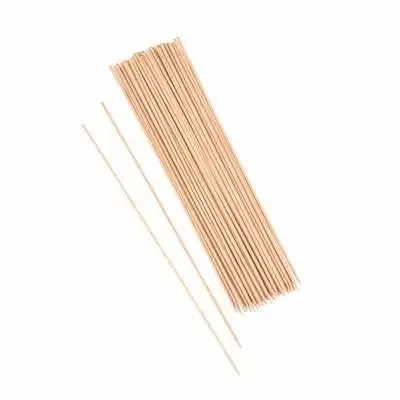 SET DE 50 PIQUES BROCHETTES EN BAMBOU 30CM