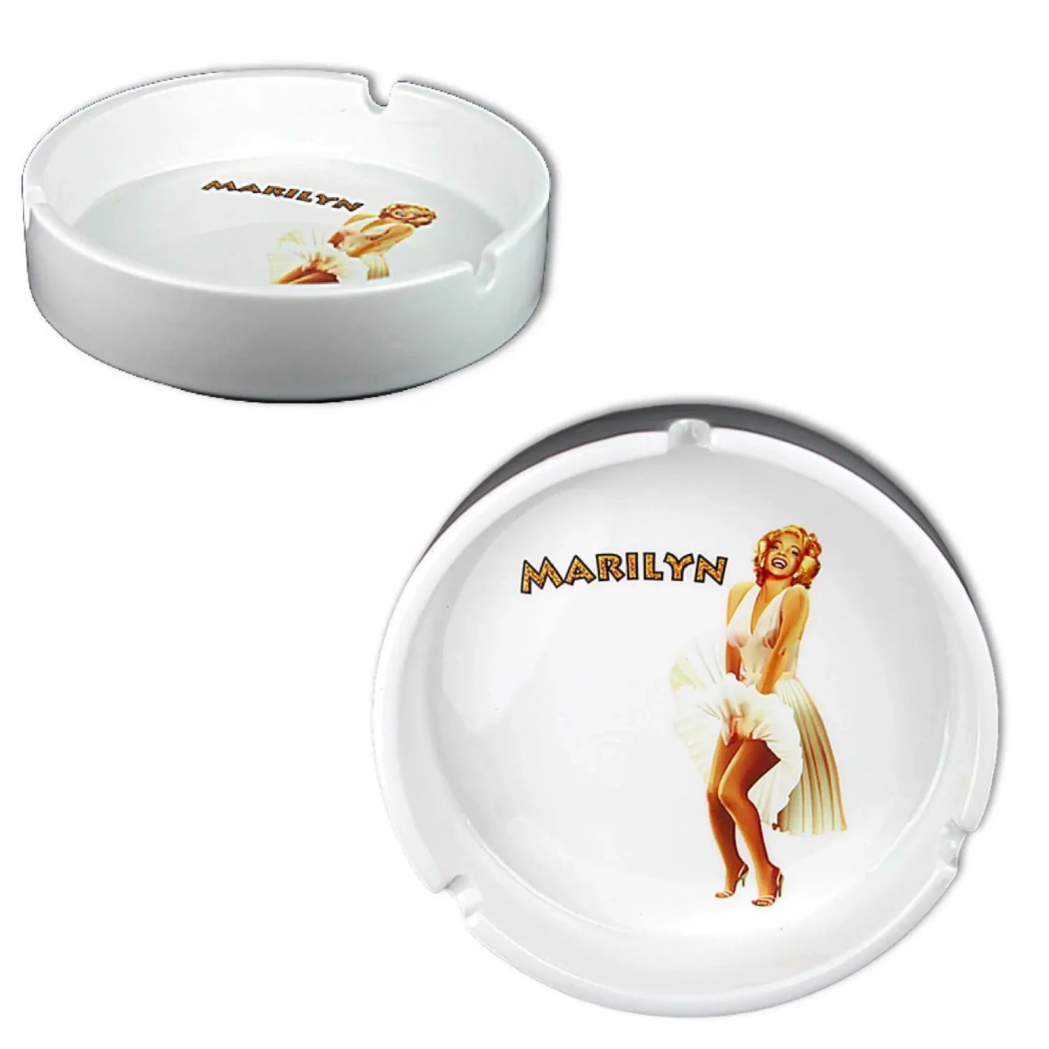Cendrier paillettes marilyn