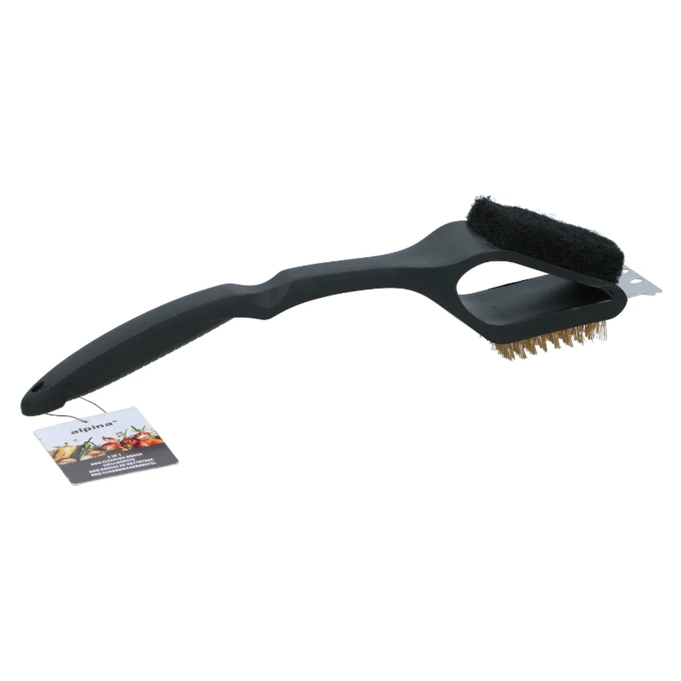 Brosse de nettoyage pour barbecue 3-en-1