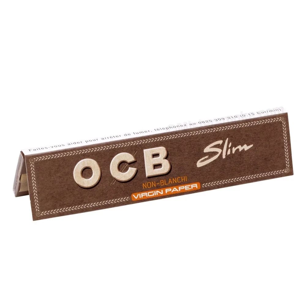 Feuilles à rouler OCB Virgin Slim non blanchies