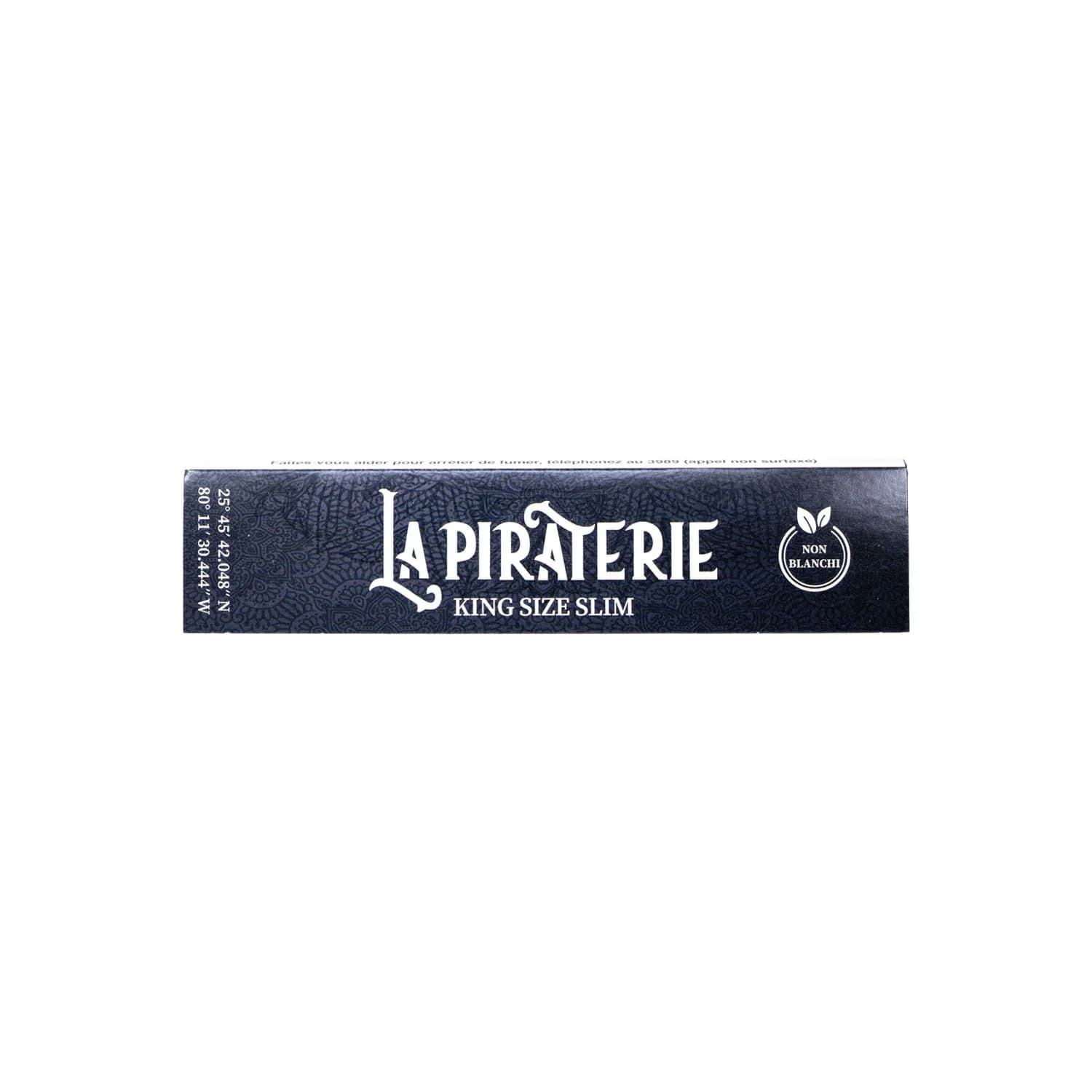 Carnet feuilles slim + tips brown La Piraterie