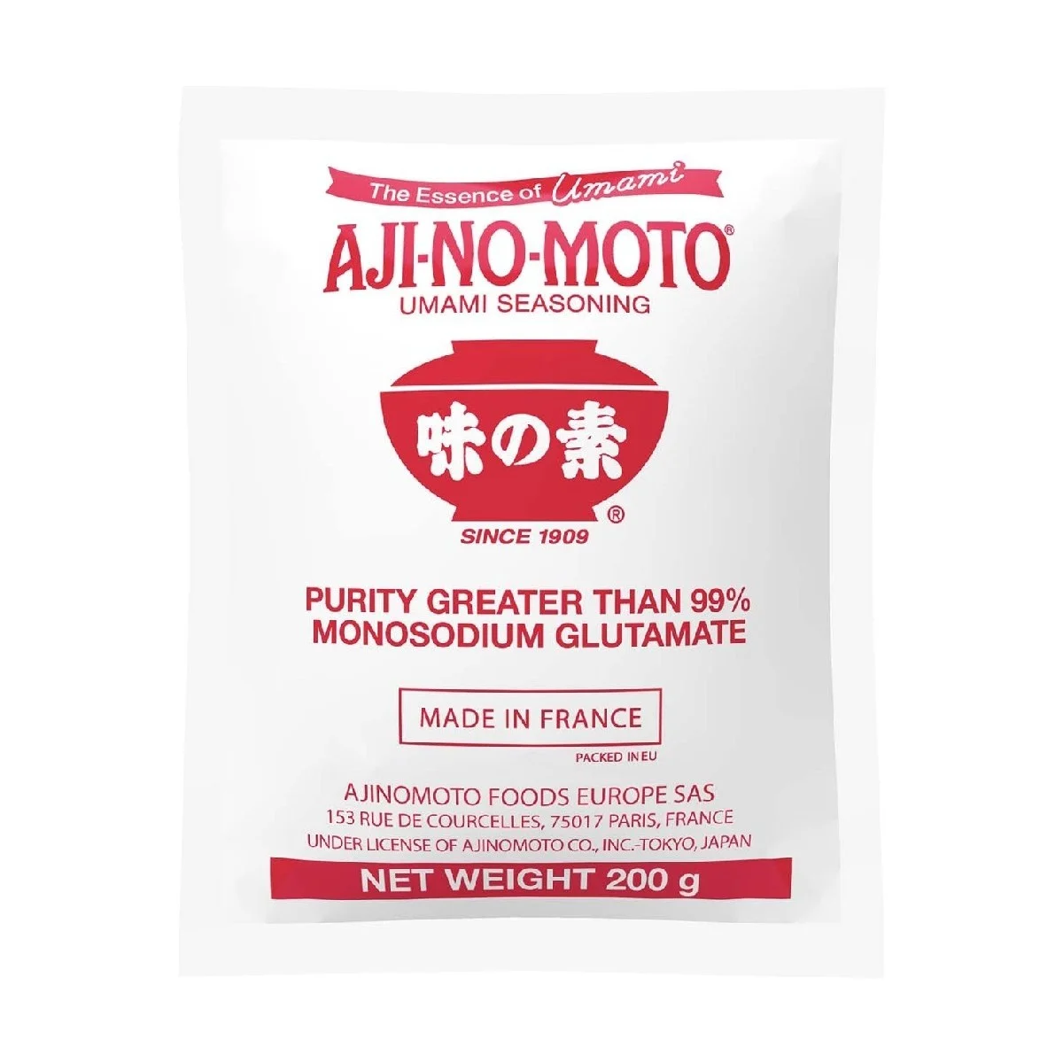 Umami Seasoning Monosodium Glutamate MSG
