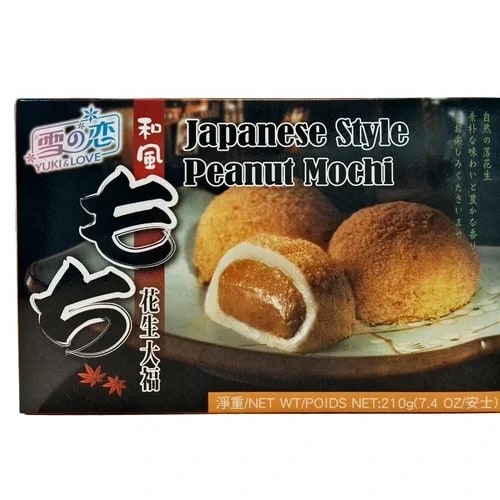 Peanut mochi