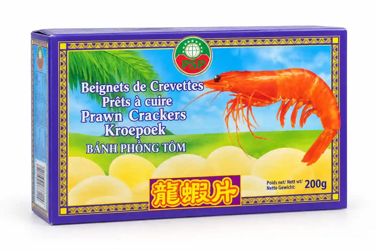 Beignets de crevettes prêts à cuire