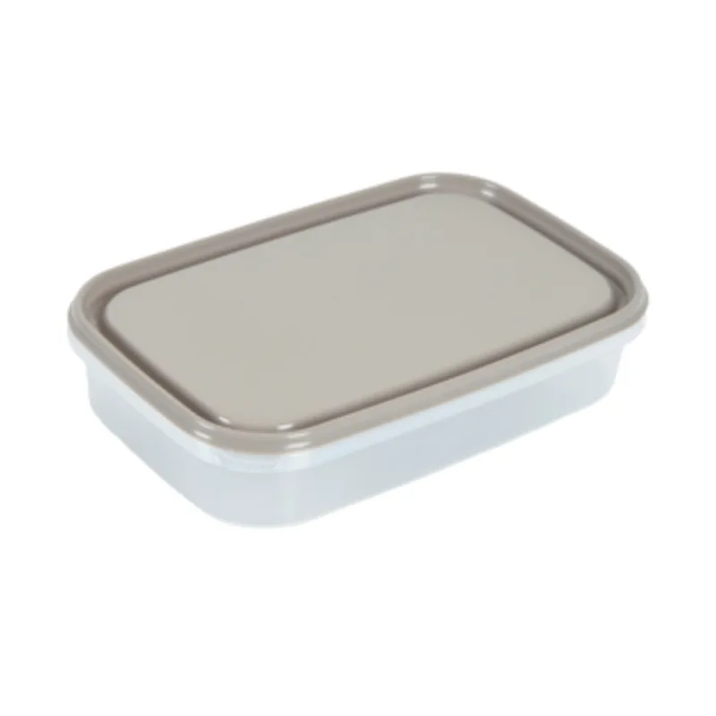 BOITE DE CONSERVATION PLASTIQUE 2L 29*19*H6CM TAUPE
