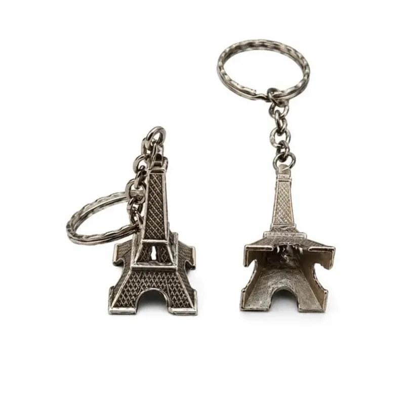 Porte-Clés Tour Eiffel Pairs Souvenir de France Mini Pendentif Tour Eiffel de Paris Porte-Clés Rétro Souvenir Sac À Main