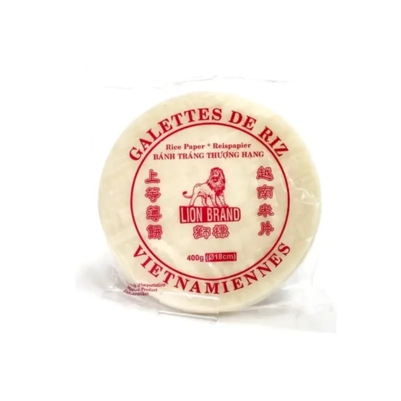 Galette De Riz Ronde 18 CM Lion