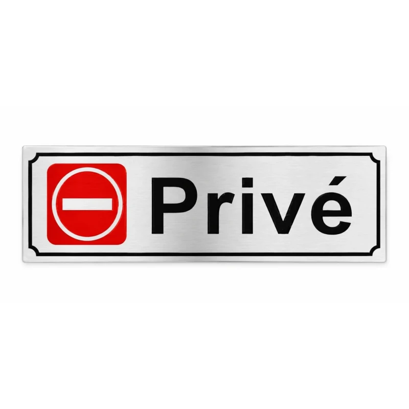 Signalétique de porte - Prive