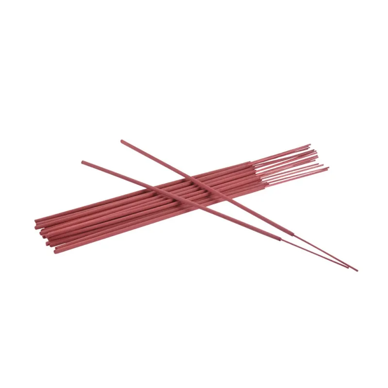 SET DE 20 BATONS D'ENCENS L25,5CM ESSENTIEL PARFUM FRUITS ROUGES