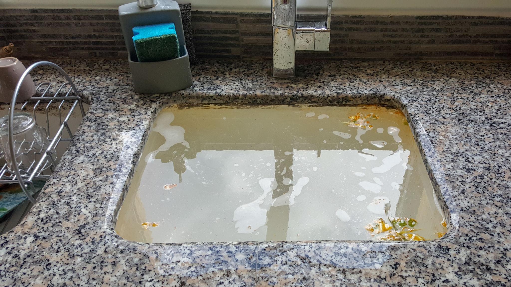 Professional sewer repair equipment and technician