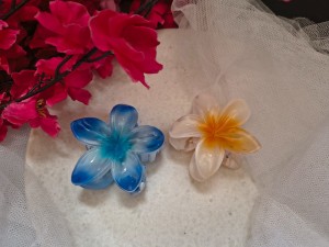 KOREAN FLOWER CLIPS-2PCS