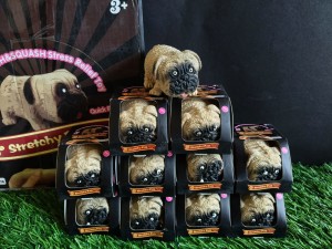PUG SQUASH STRESS RELIEF TOY