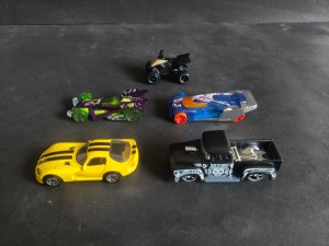 HOTWHEELS WITHOUT BOX 5 PIECE COMBO