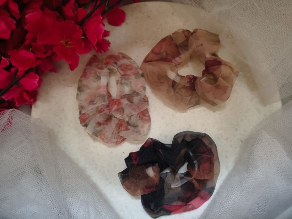 ORGANZA SCRUNCHIES COMBO