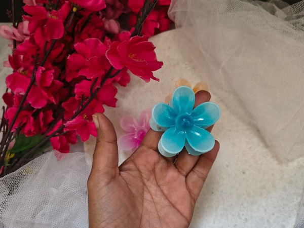 FLORAL CLIPS-3PCS