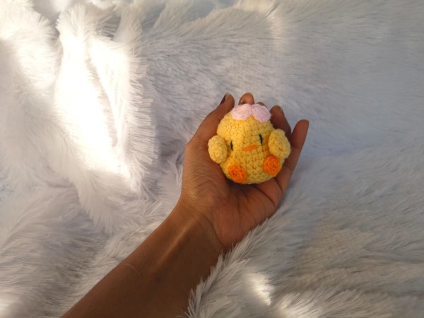 BIRD CROCHET KEYCHAIN