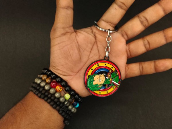 zoro spinner keychain