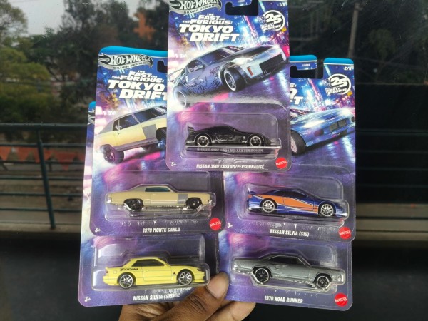 FAST ANF FURIOUS TOKYO DRIFT SILVER SERIES COMBO 5 PIECE