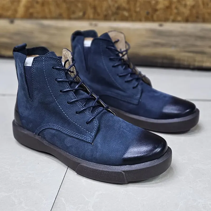 Clarks Double Sole Leather Boots - Urbantreks 