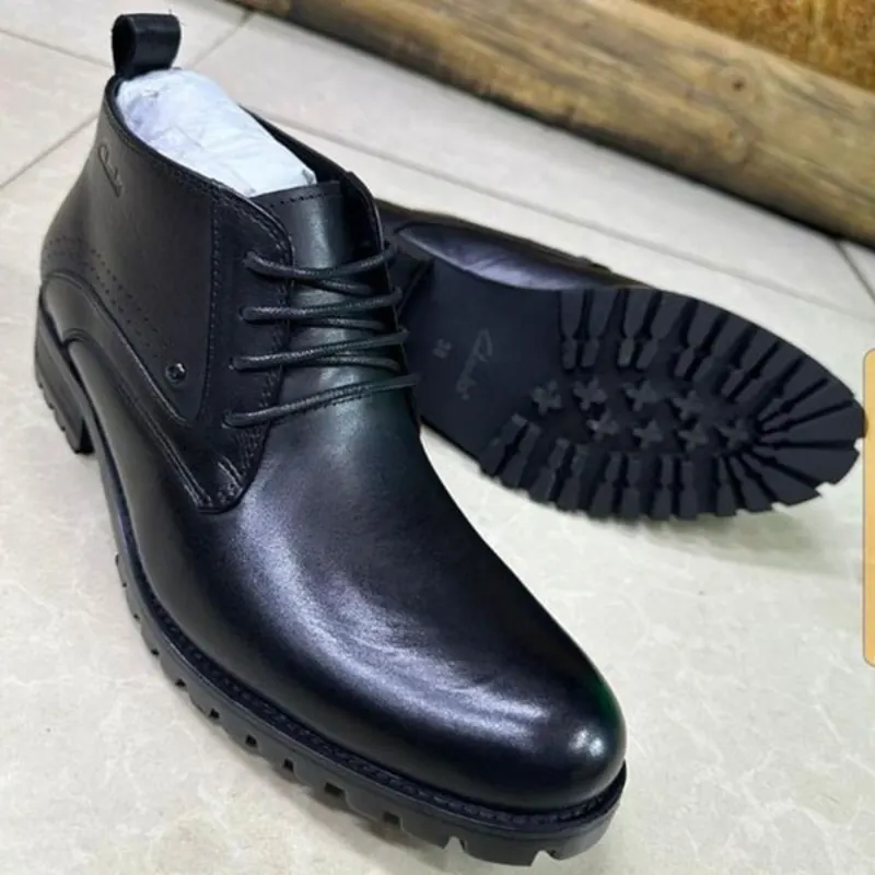 Clarks Gentle Leather Boot - Urbantreks 