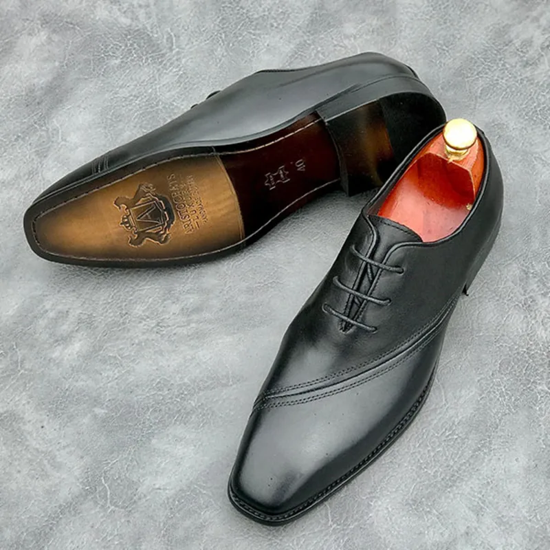 Aristocrats Luxury Oxford Leather Shoes - Urbantreks 