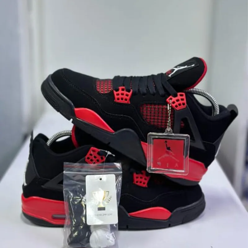 Jordan 4 red thunder - Urbantreks 