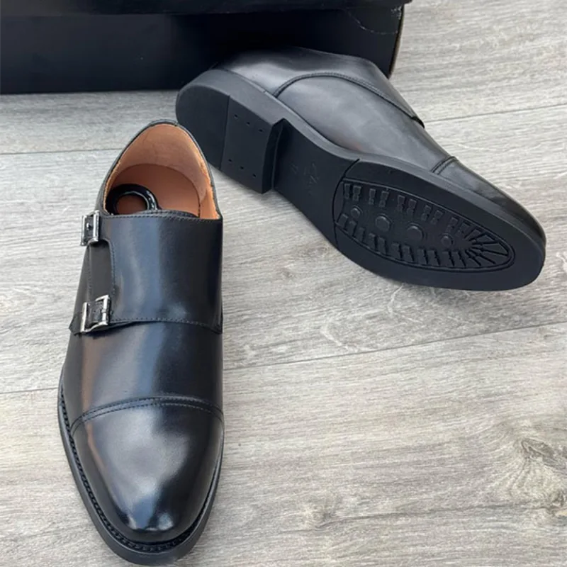 Double Monk Strap  Official Shoes - Urbantreks 