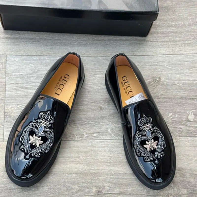Gucci Leather Casual Loafers - Urbantreks 