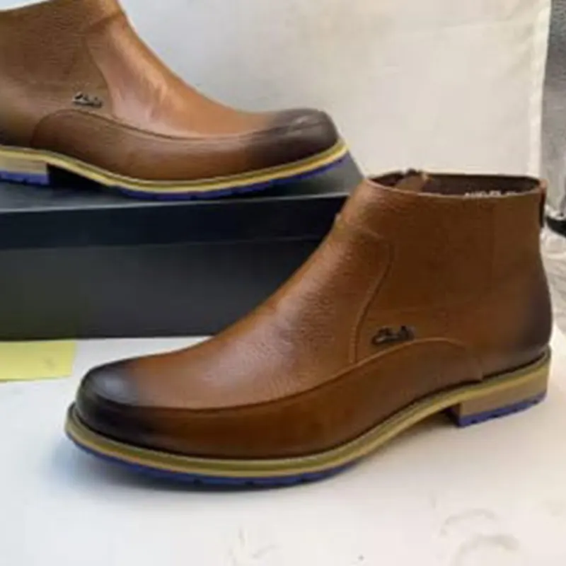 Clarks Leather Chelsea Boots - Urbantreks 