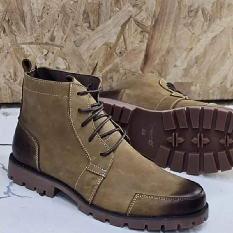 Timberland Leather Boots Stitched - Urbantreks 