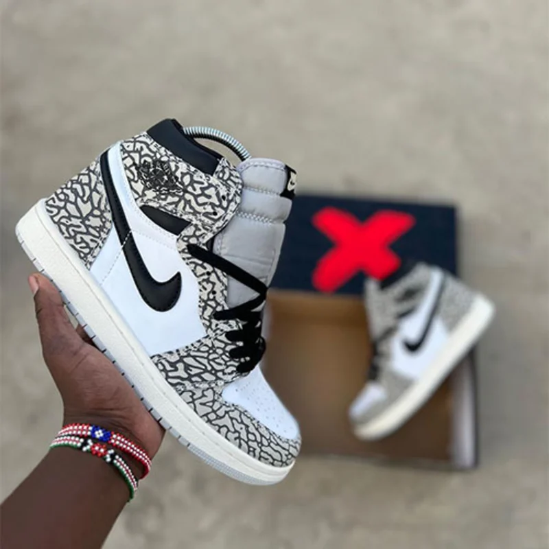 Air Jordan 1 Retro High OG "White Cement" - Urbantreks 