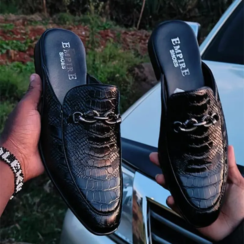 Leather Empire Mules              - Urbantreks 