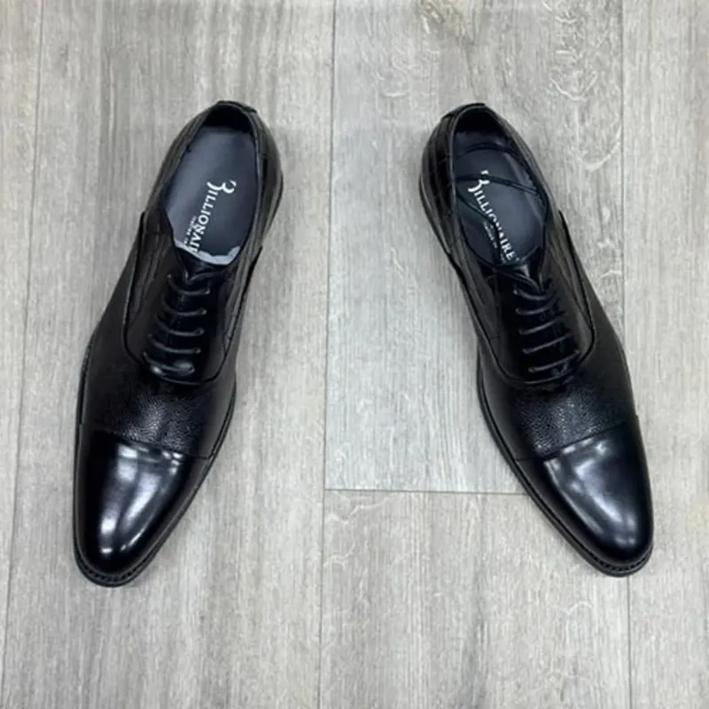 Billionaire Leather Formal Oxford Shoes - Urbantreks 