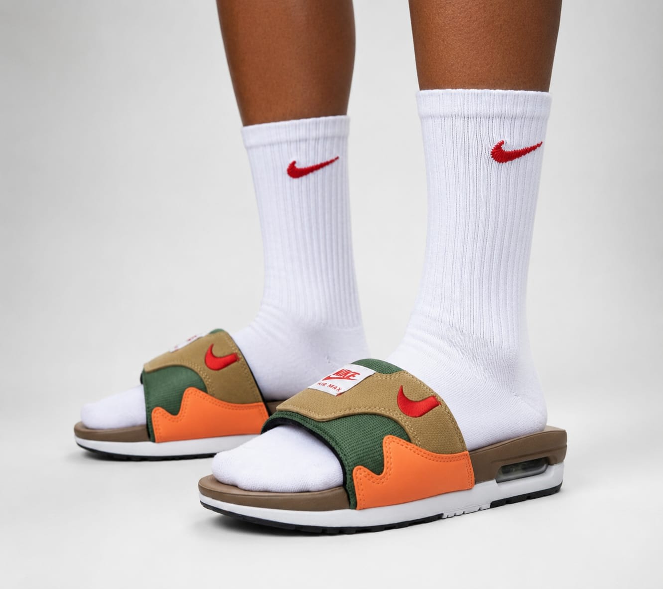 Men's Stylish Multi-Color Comfort Cushion Casual Slides 2