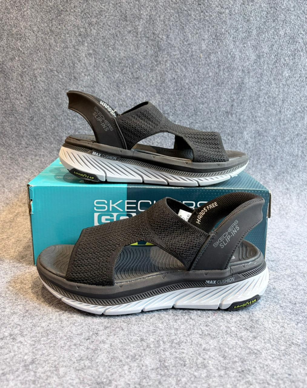 Men’s Black Hands-Free Comfort Sport Sandals – Max Cushion Walking Sandals 3