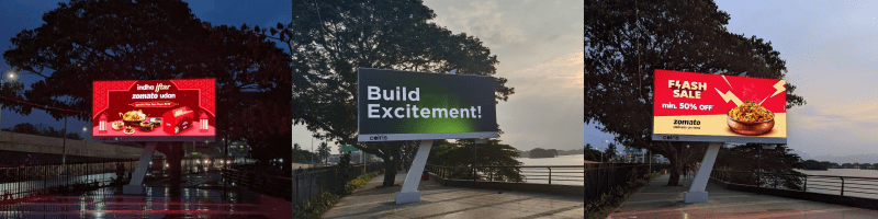 Lumos digital billboard in Coimbatore