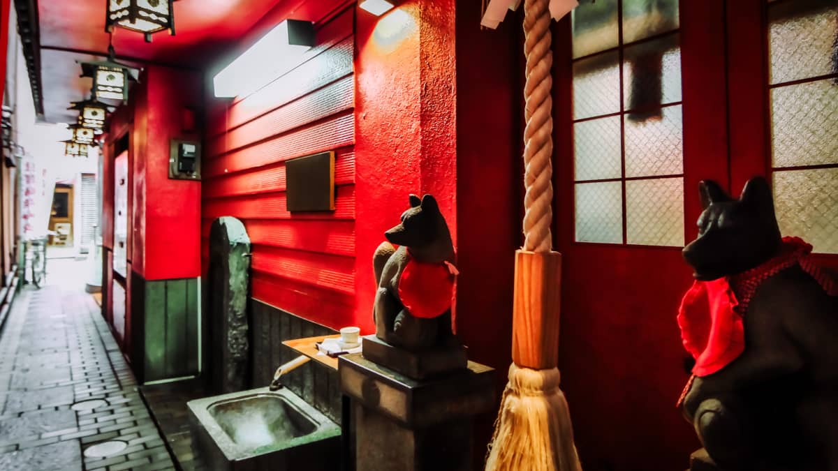 Secret Shrine in Ginza