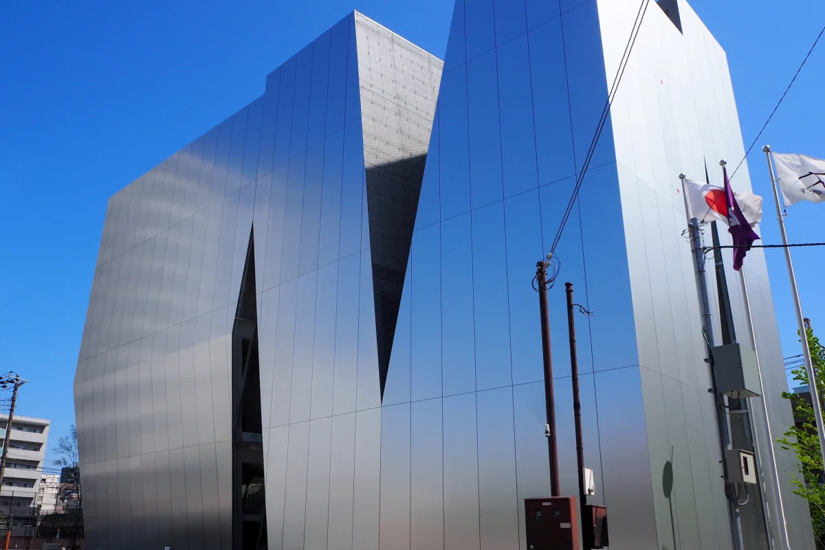 Sumida Hokusai Museum in summers